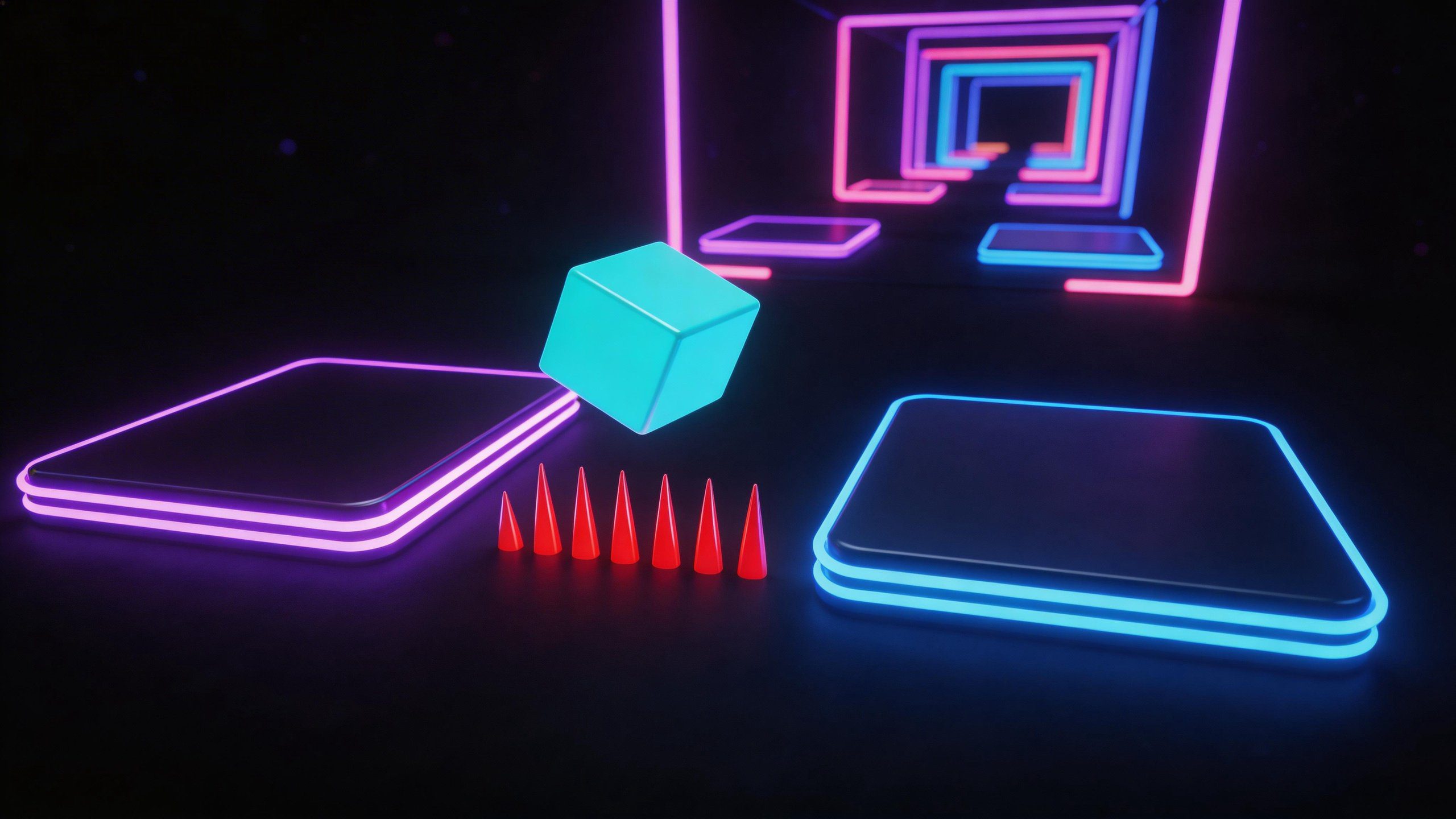 Geometry Lite Deep Dive: The Physics, Timing, and Design Secrets Behind Its Addictive Rhythm Gameplay 1 Geometry Lite gameplay